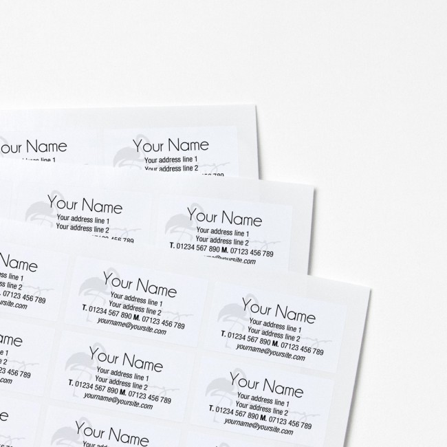 Personalised Address Labels