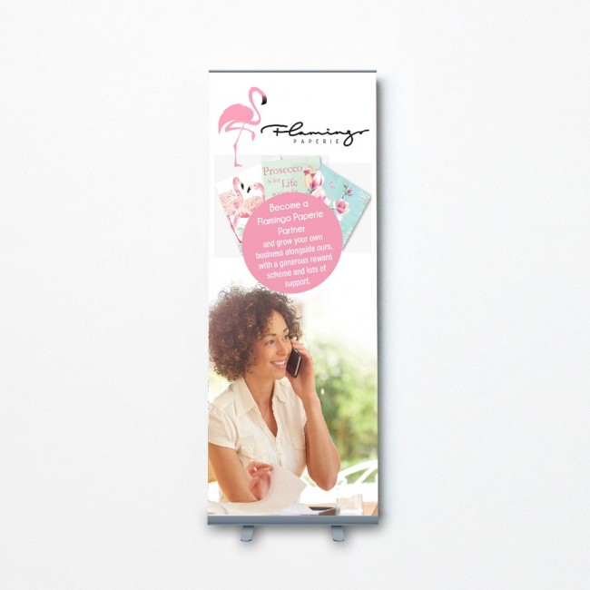 Pull Up Banner - Become a Partner